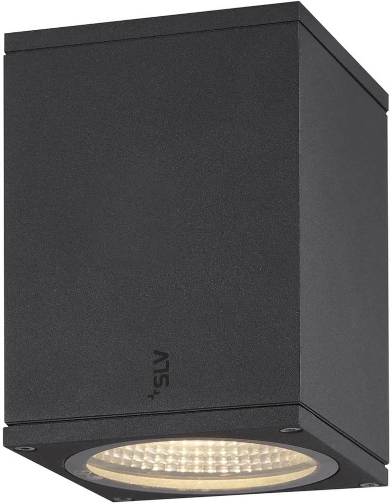 SLV No. 1003420 ENOLA SQUARE S Outdoor LED Deckenaufbauleuchte anthrazit IP 65 Bild 1