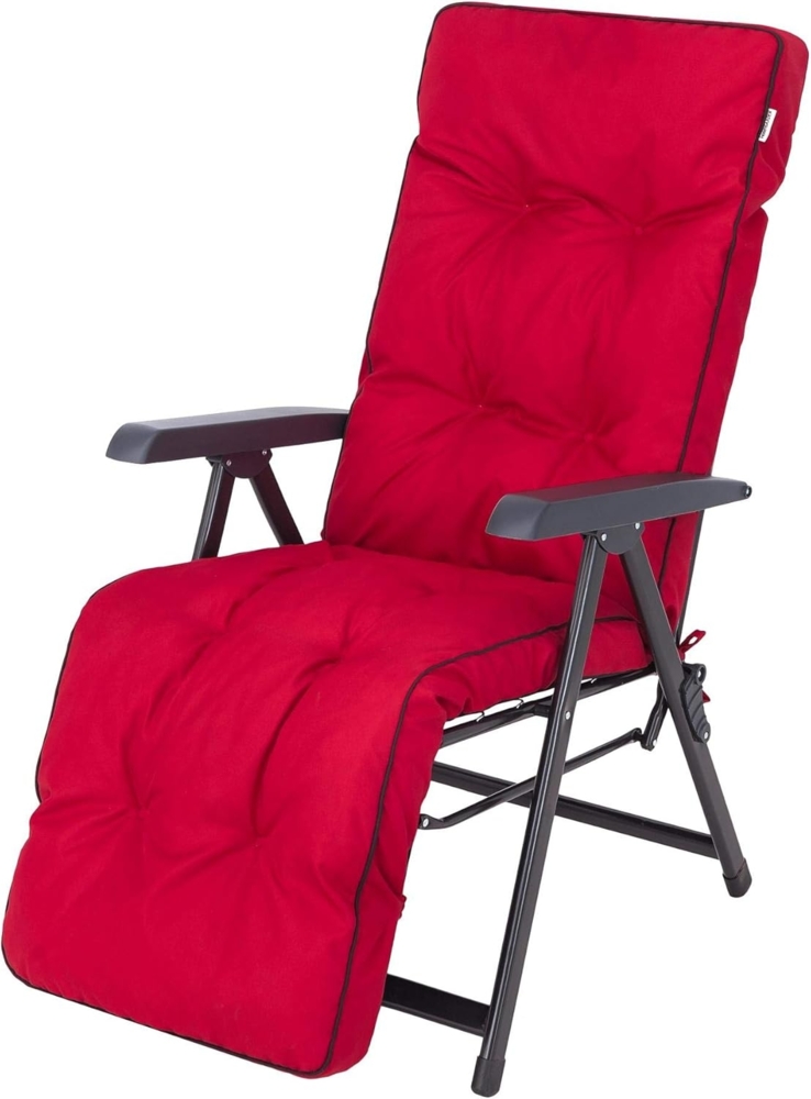 Bjird Liegenauflage Auflage für Liegestuhl 160x50x8, extra dicke Polsterauflage für klappbare Gartenliege/Sonnenliege Bild 1