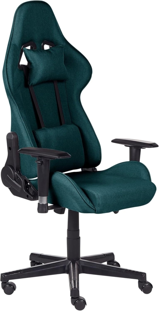 Gaming Stuhl Dunkelgrün WARRIOR Bild 1