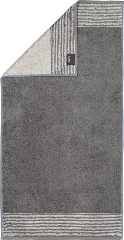 Cawö Handtuch Two-Tone 590 schiefer Bild 1