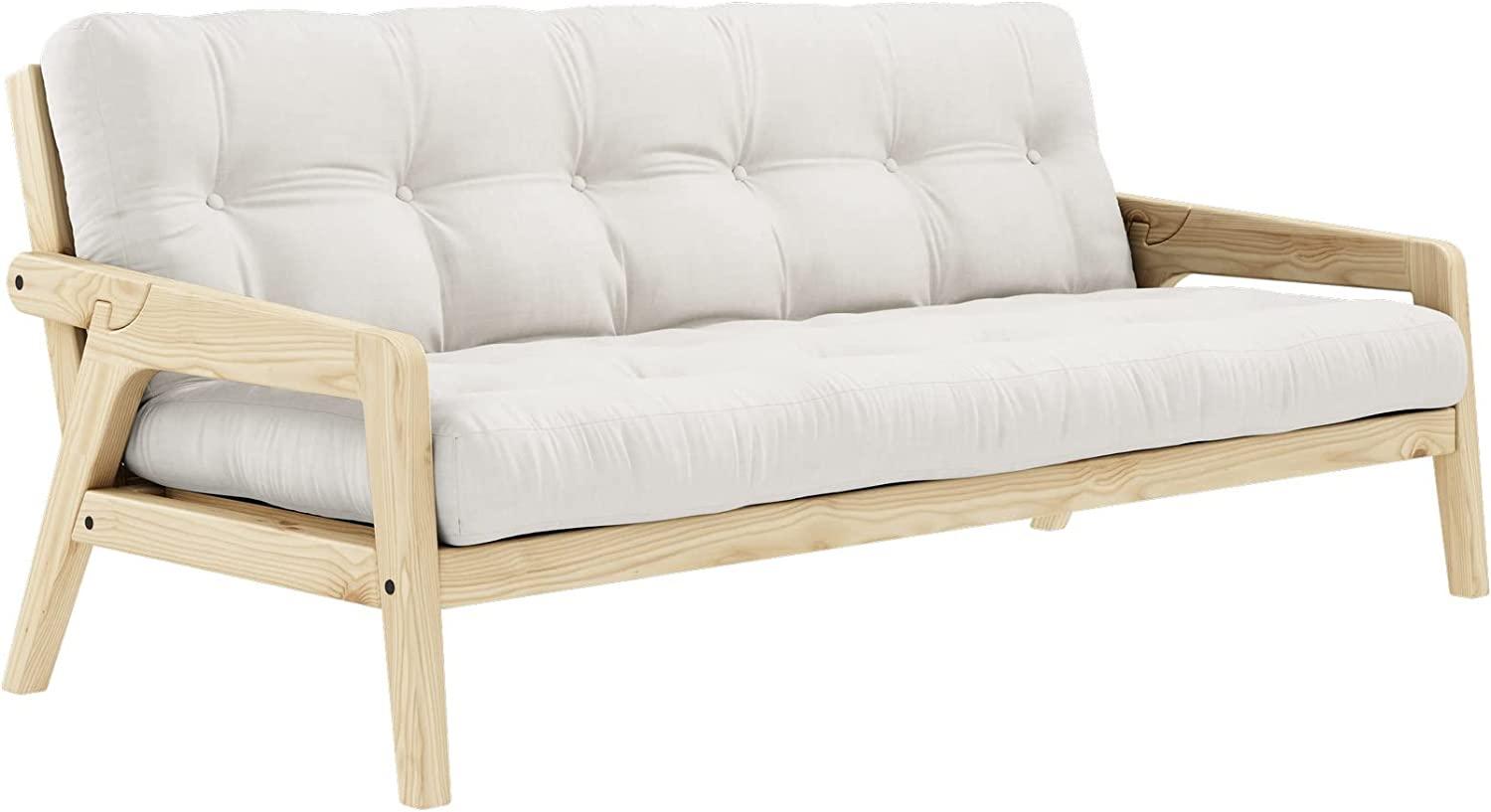 KARUP DESIGN GRAB Schlafsofa Gestell Natur Matratze Natural Bild 1