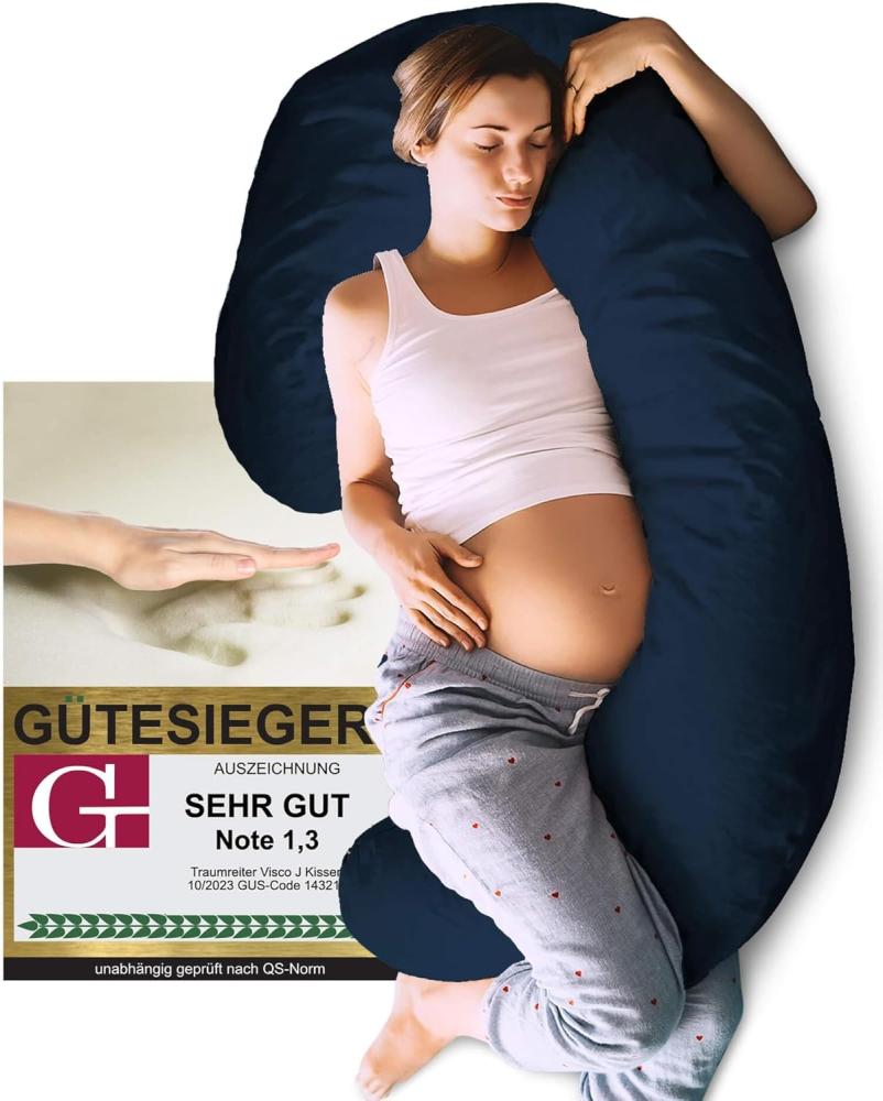 Traumreiter Seitenschläferkissen J Visco Seitenschläferkissen mit Memory Foam Support Bild 1