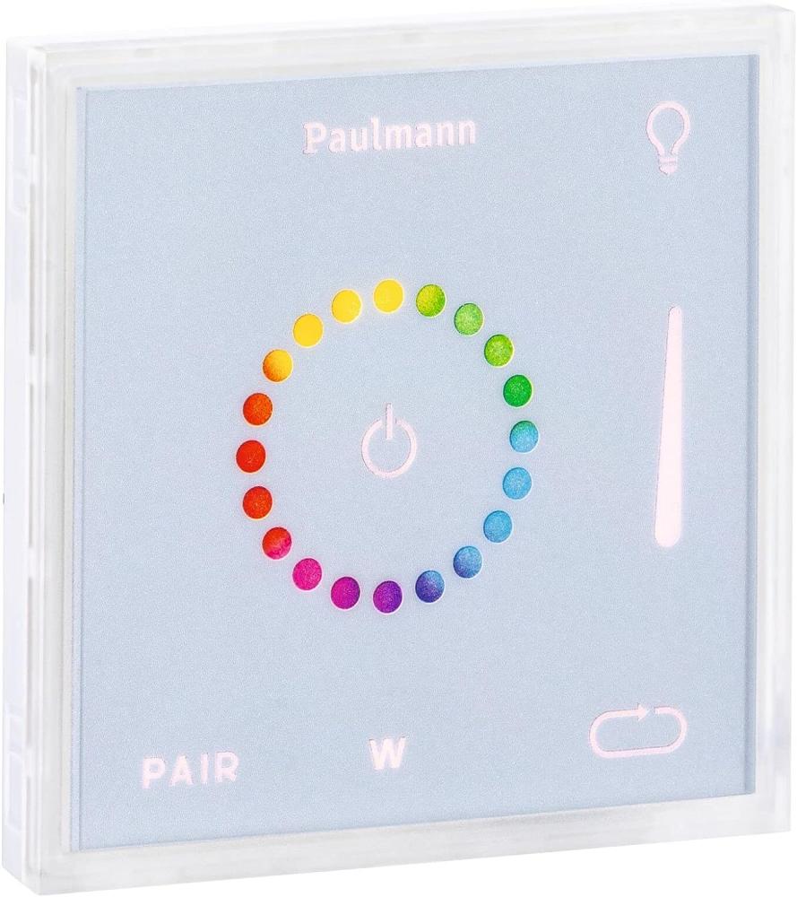 Paulmann 78423 LumiTiles Square Touch Modul IP44 100x11mm RGBW Weiß Bild 1