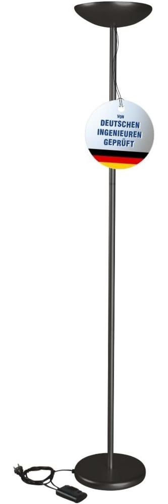 Maul Halogen-Deckenfluter Maulsky 175cm schwarz Bild 1