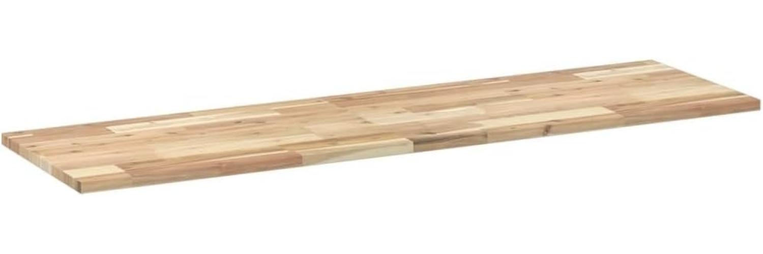 vidaXL Schweberegal 120x40x2 cm Massivholz Akazie Unbehandelt 3279403 Bild 1