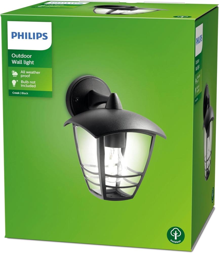 Wandleuchte Philips Creek Schwarz 60 W Bild 1