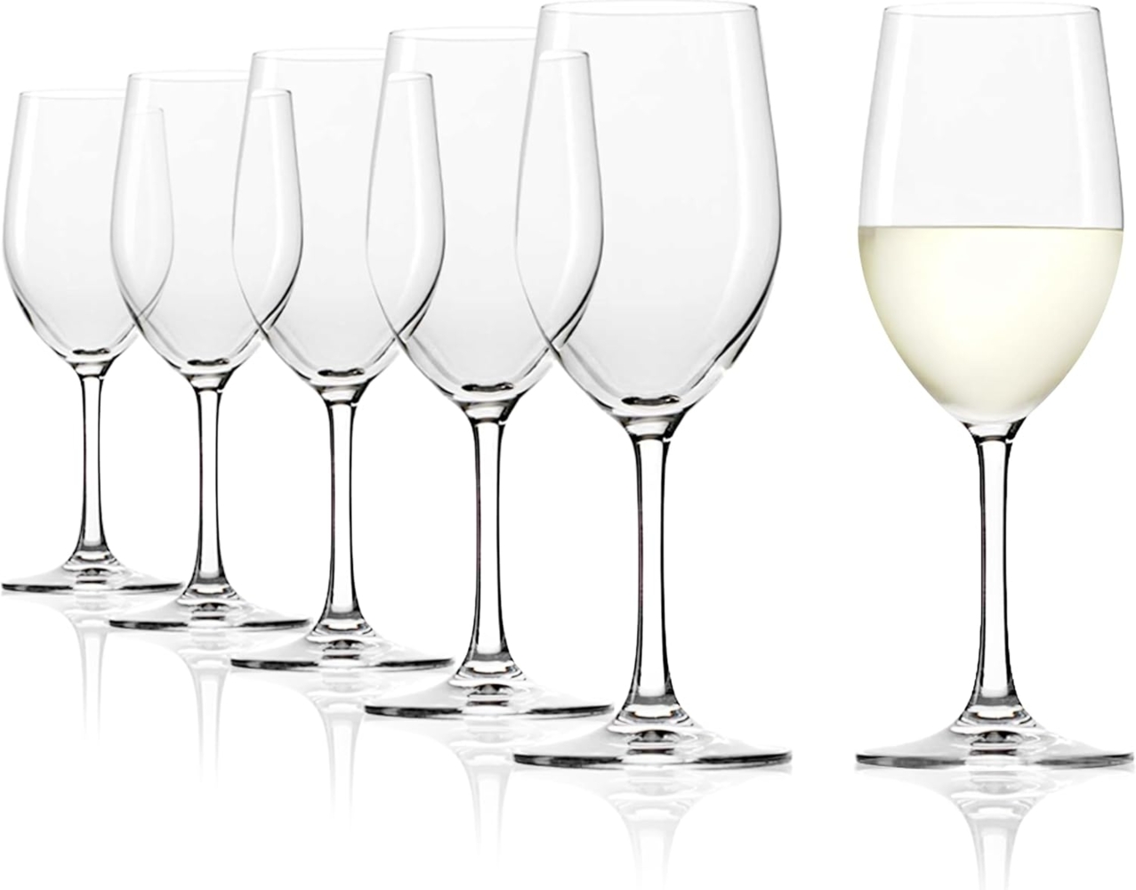 Stölzle Lausitz CLASSIC Weißweinglas 305 ml 6er Set - A Bild 1