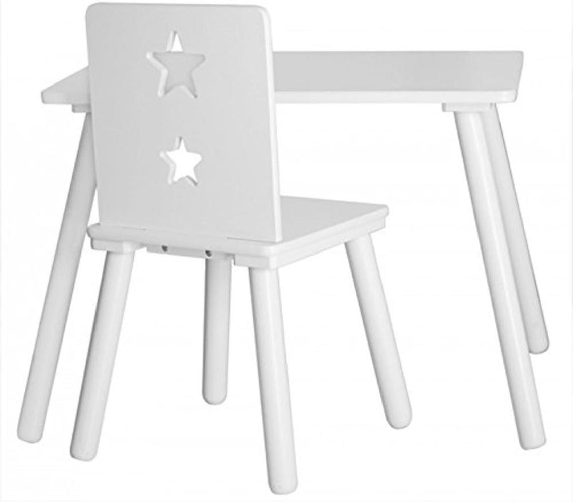 KIDS CONCEPT Kindertisch STAR Weiß Bild 1