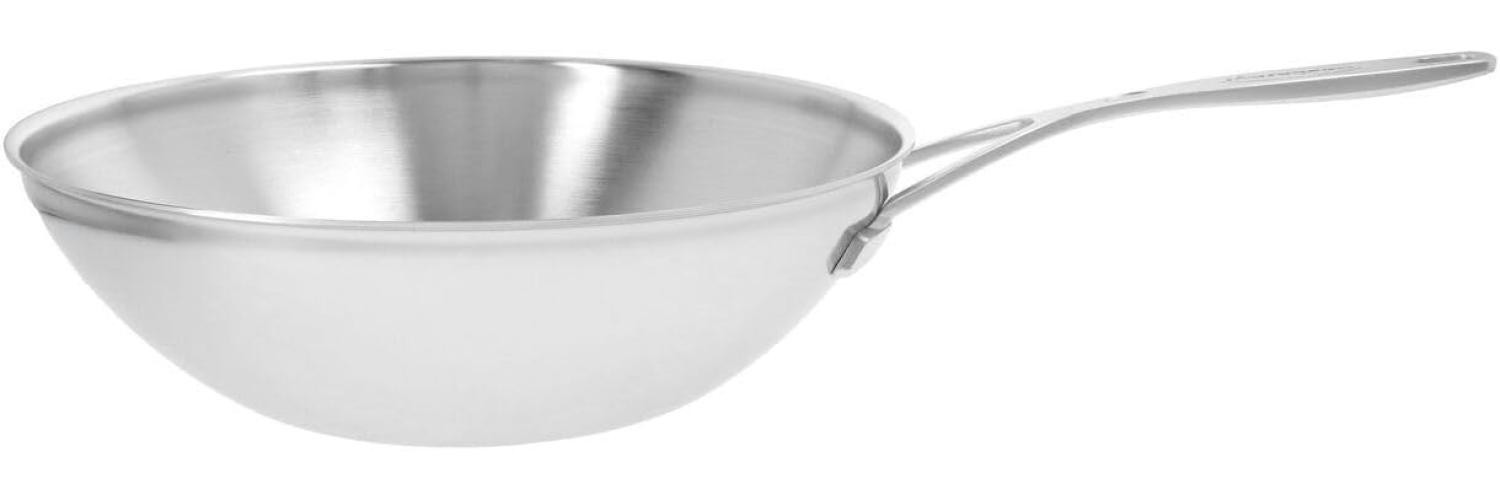 Demeyere Industry 5 Wok flacher Boden 30 cm, 18/10 Edelstahl Bild 1