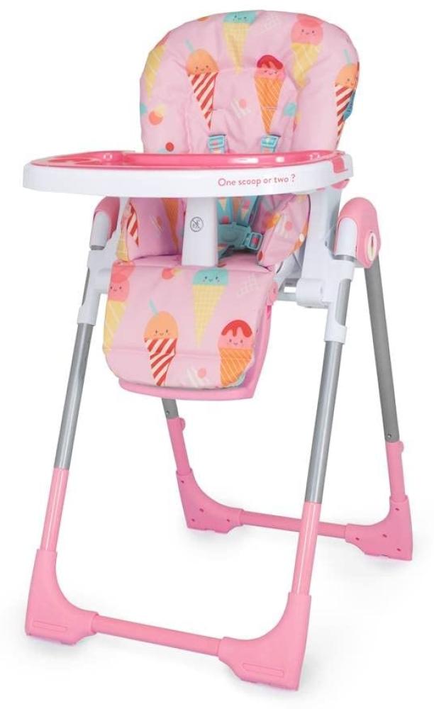 Cosatto Noodle 0+ Hochstuhl – kompakt, faltbar, leicht zu reinigen, ab der Geburt bis 15 kg, Ice Ice Baby Bild 1