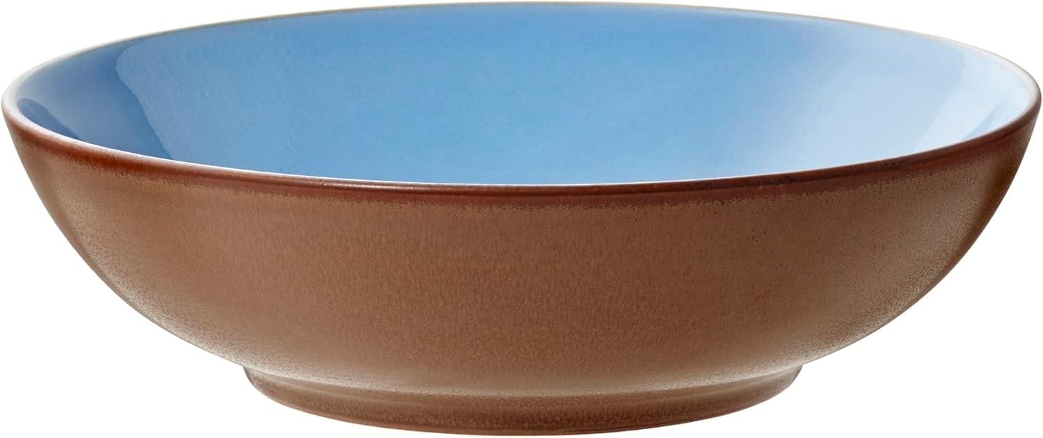 Bitz Salatschüssel 24 cm Wood/Ocean Steinzeug Bild 1