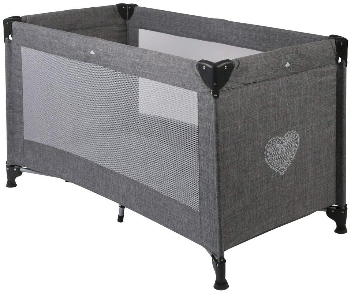 Chic 4 Baby Reisebett Basic Jeans grey Bild 1