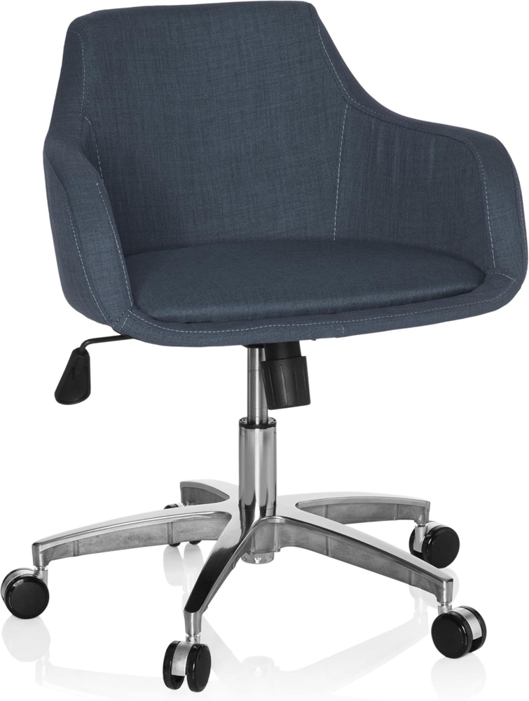 hjh OFFICE Home Office Bürostuhl SOLAO 100 Stoff Dunkelgrau Bild 1