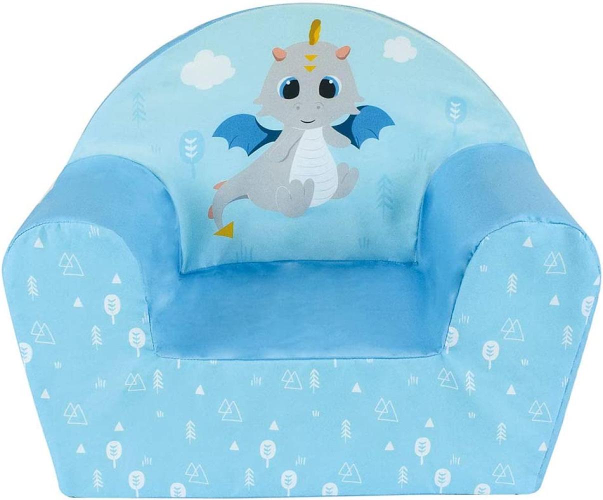 Fun House Kindersessel, Drache Blau Bild 1