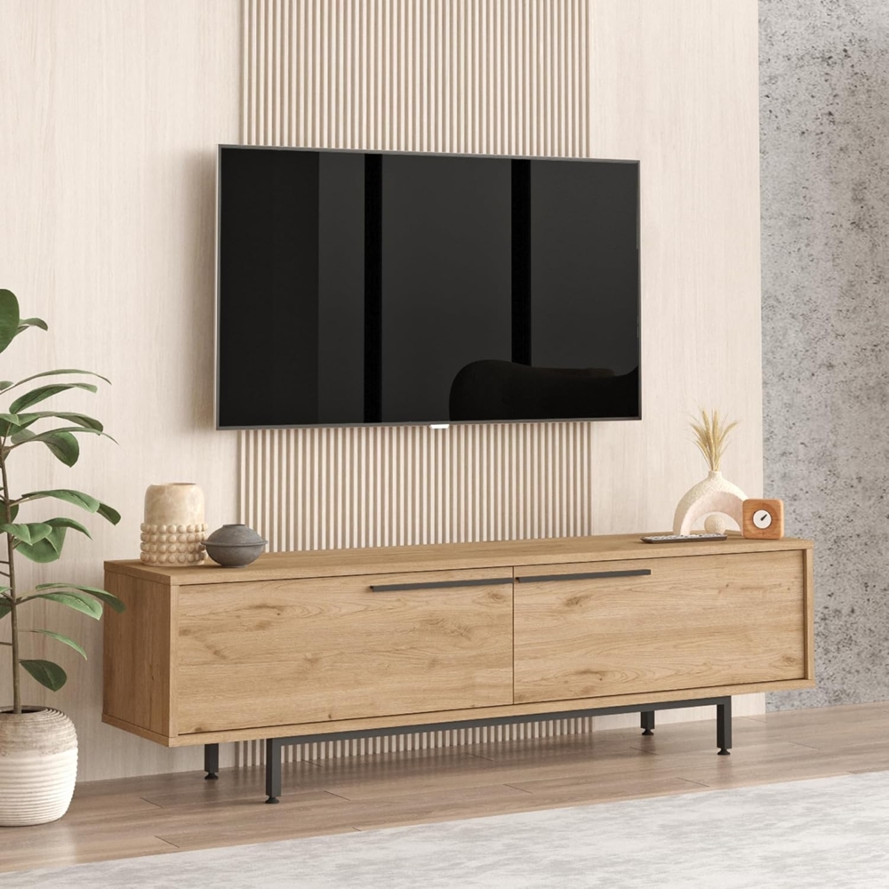 TV Schrank Urejovle Eichenoptik [en. casa] Bild 1