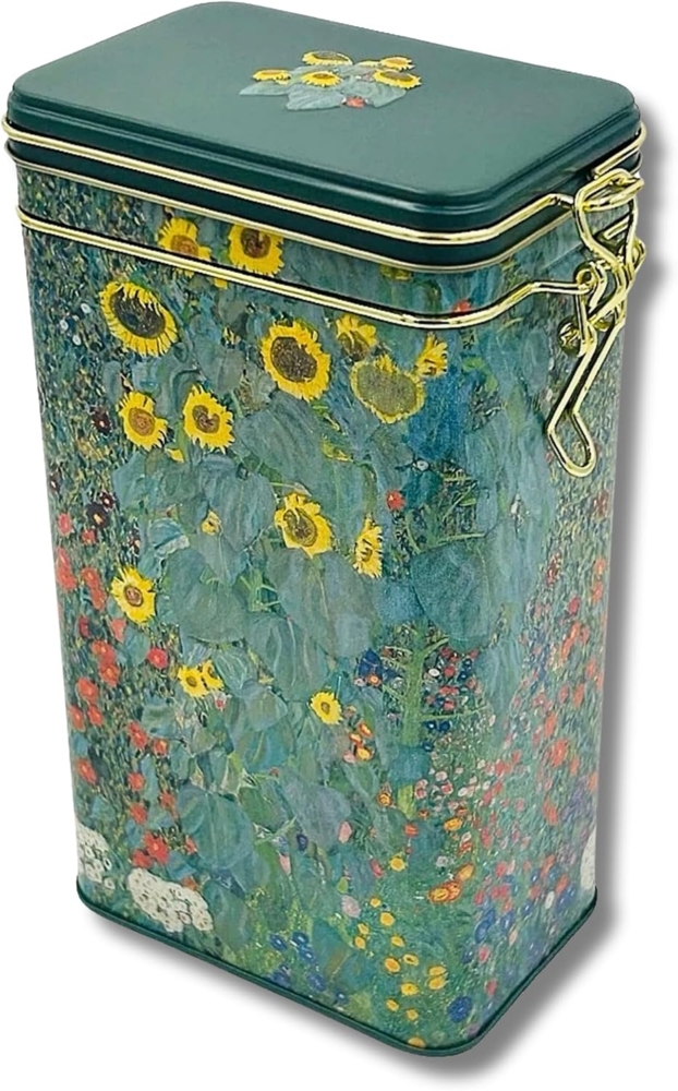 MediMuc Kaffeedose Kaffeedose Bauerngarten, Kaffeedose aufwendig lackiert und geprägt Bild 1