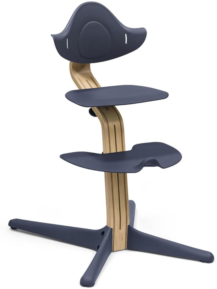 Stokke Nomi Hochstuhl Eiche/Navy Bild 1