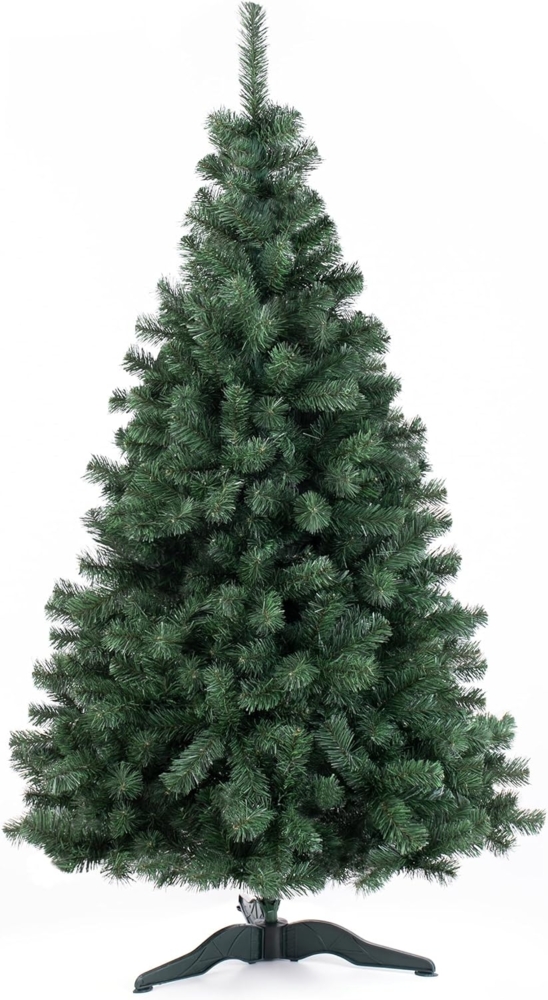 Künstlicher Weihnachtsbaum 270 cm Grün Tannenbaum Christbaum Tanne Unecht Weihnachtsdeko DecoKing Lena Bild 1