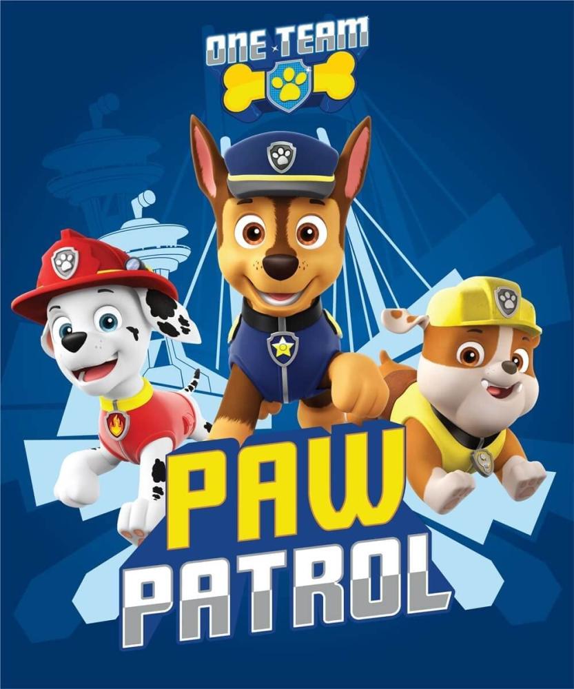 Paw Patrol Fleecedecke Schmusedecke Kuscheldecke 100 x 140 cm Bild 1