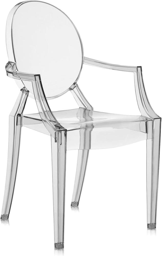 Kartell Louis Ghost, Stuhl, 2er-Satz, Fumé Bild 1