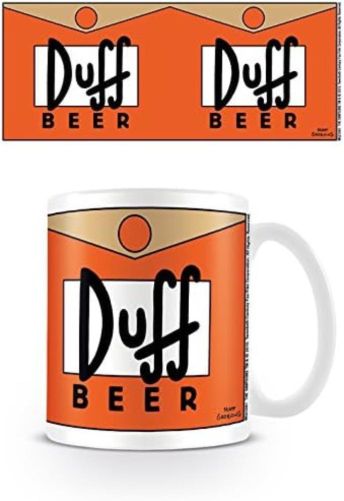 Pyramid International MG23581 The Simpsons (Duff Beer) Keramikbecher, mehrfarbig, 8,5 x 12 x 10,5 cm Bild 1