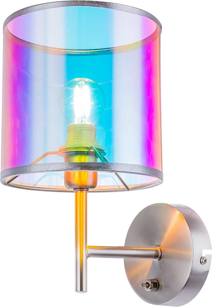 GLOBO Wandleuchte Innen Wandlampe mit Schalter Wohnzimmer Bunt 15260W Bild 1