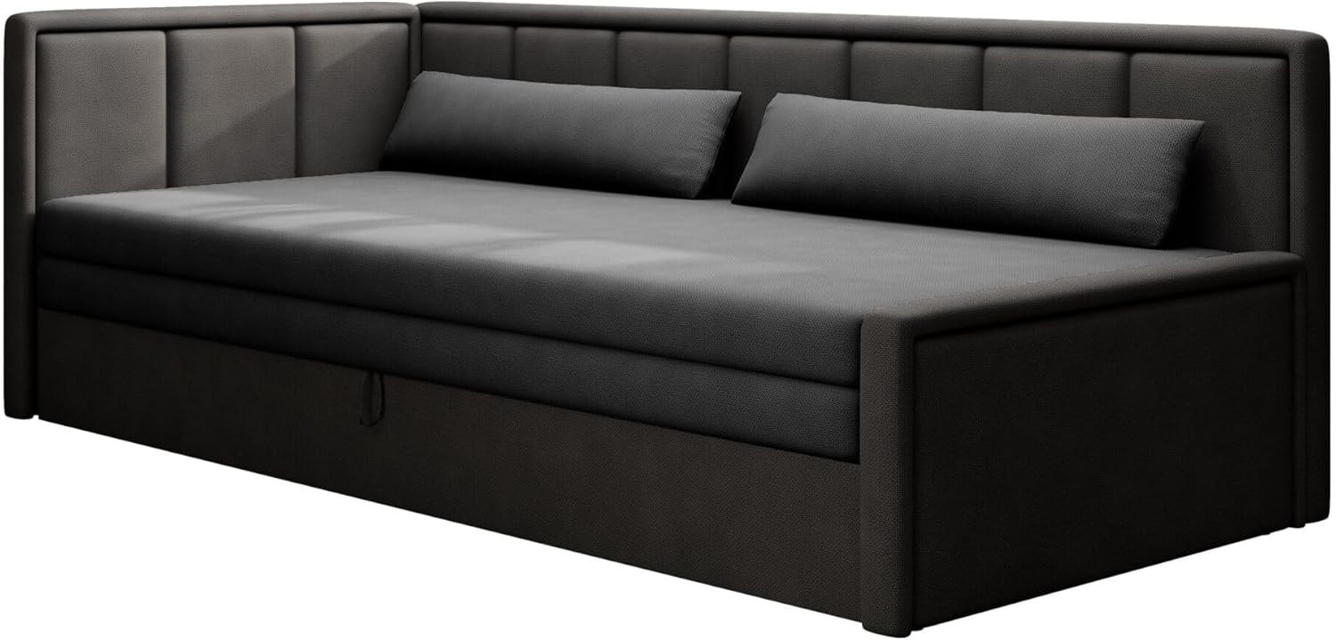 MOEBLO Schlafsofa FULO, Sofa mit Bettfunktion Couch für Wohnzimmer Polstersofa Wohnlandschaft, mit Schlaffunktion und Bettkasten Bild 1