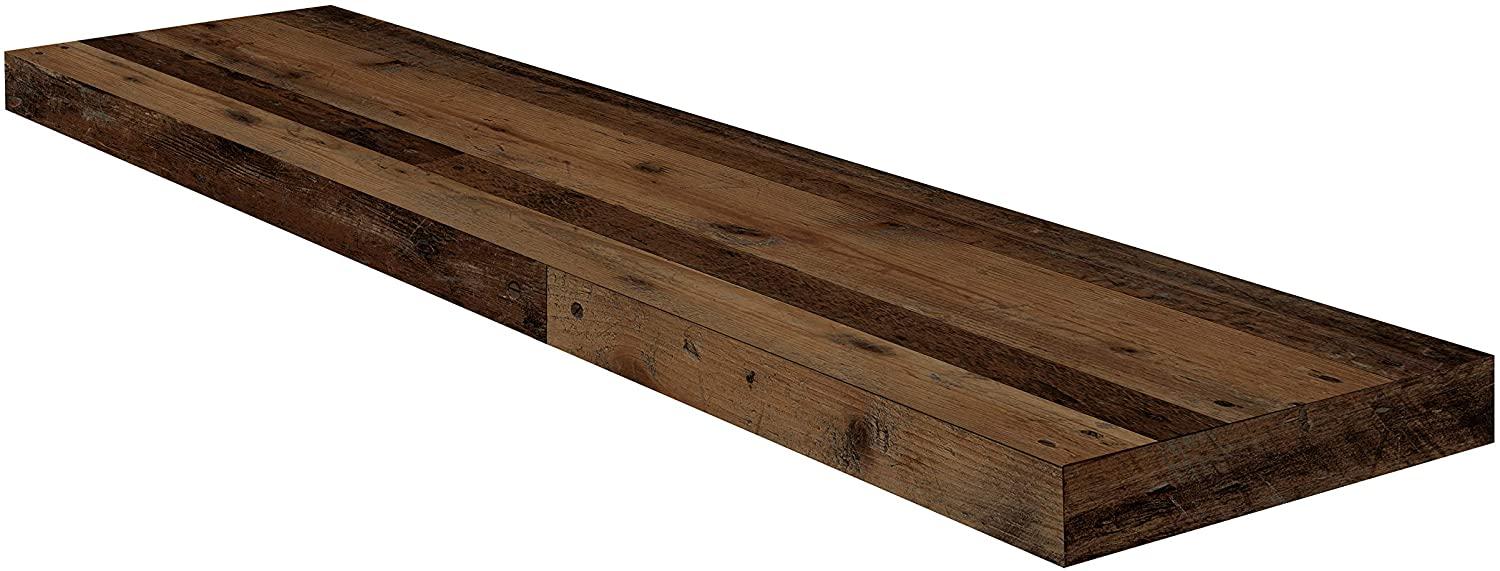 Wandboard Steckboard Hängeregal Wandregal Texas Oak Eiche Altholz Dekor Nb. 90 cm Bild 1