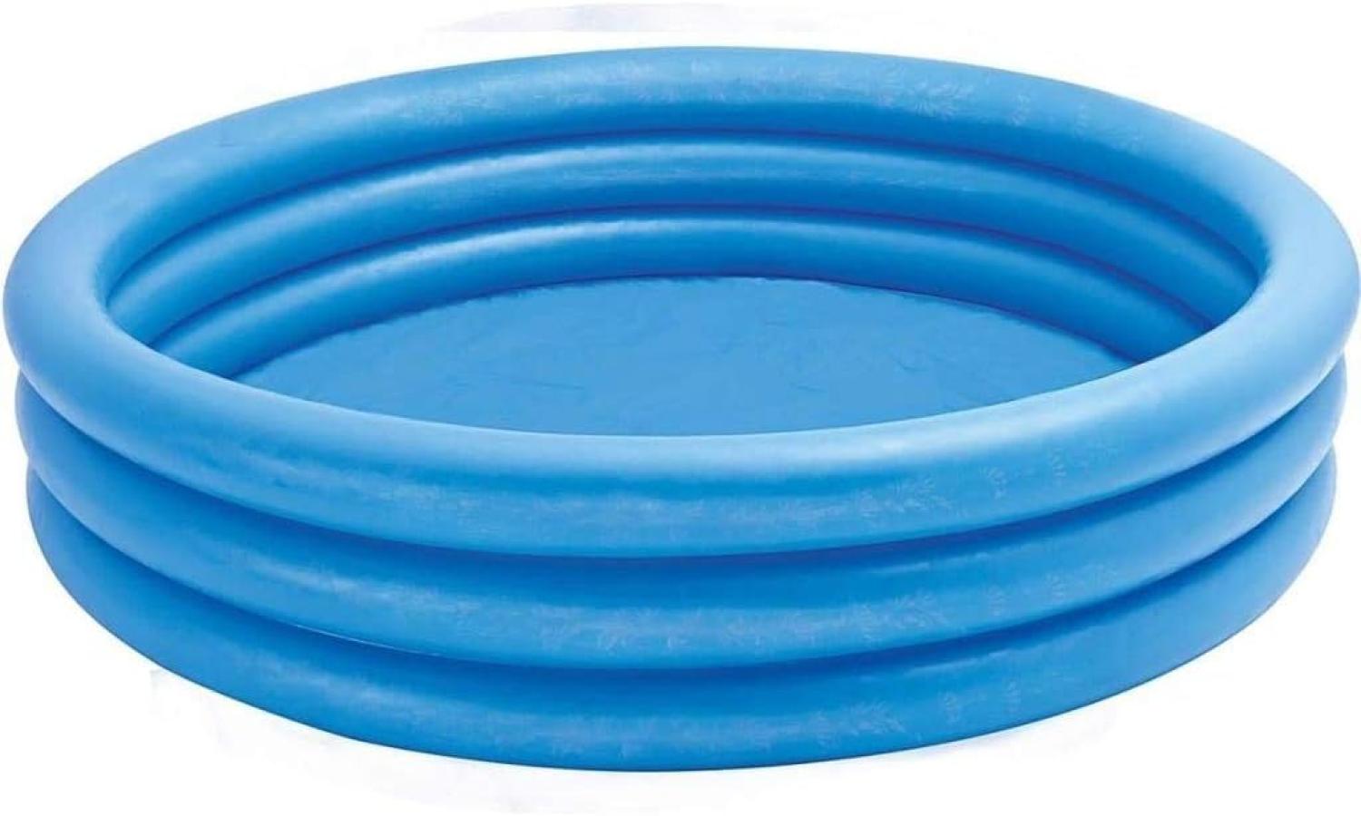 Intex - 3-Ring-Pool Crystal Blue, Durchmesser 147 x 33 cm Bild 1