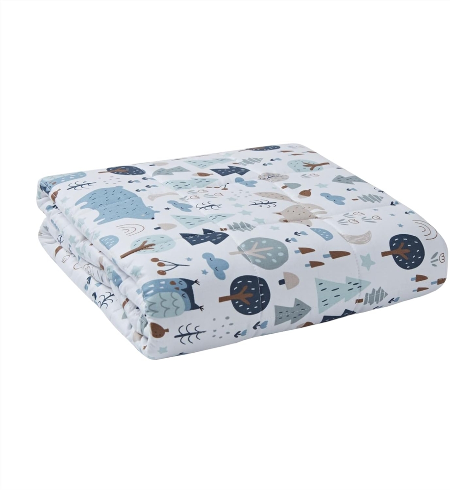 Dailydream Gewichtsdecke Kinder Therapie-Bettdecke, 3,2Kg, 104x150cm, kuschelig rosa Bild 1
