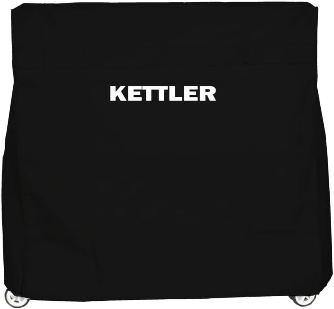 KETTLER Tischtennis Abdeckhaube, Polyester schwarz, 160x80 / 25x150 cm Bild 1