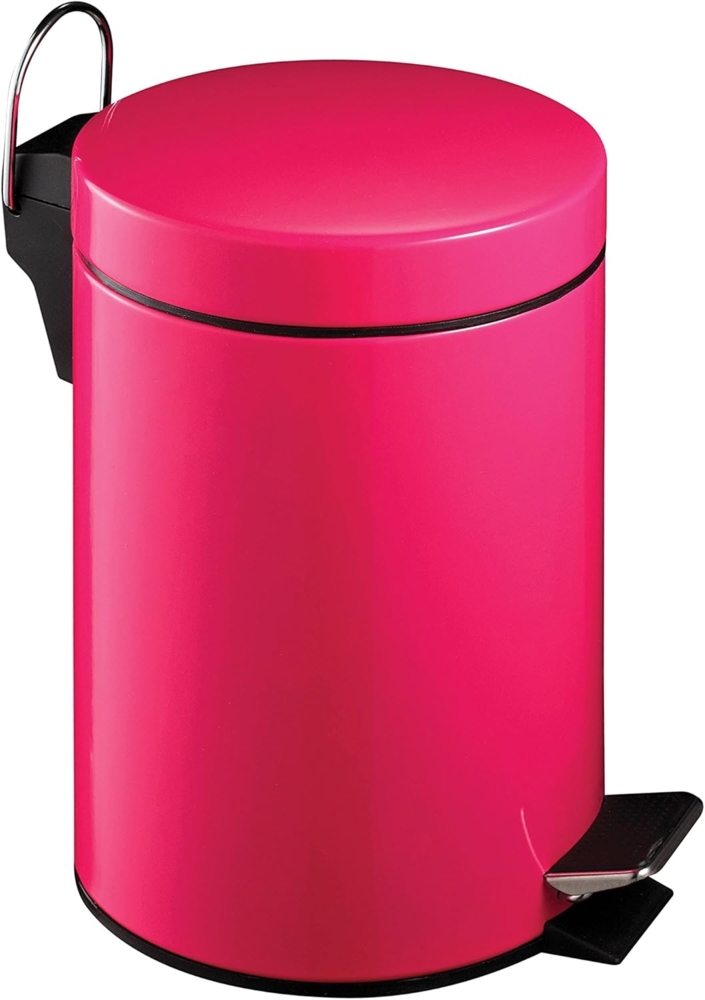 Premier Housewares Treteimer, 3 l, knallpink Bild 1