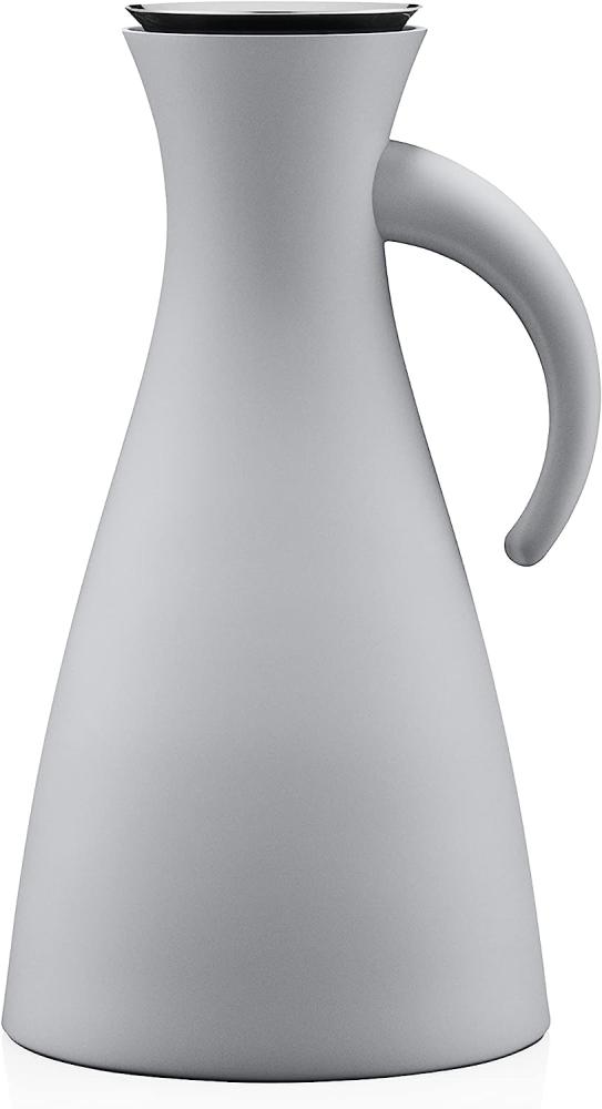 Eva Solo Isolierkanne, Kaffeekanne, Thermokanne, Teekanne, Glas/Kunststoff/Edelstahl, Marmor Grau, 1 L, 502800 Bild 1