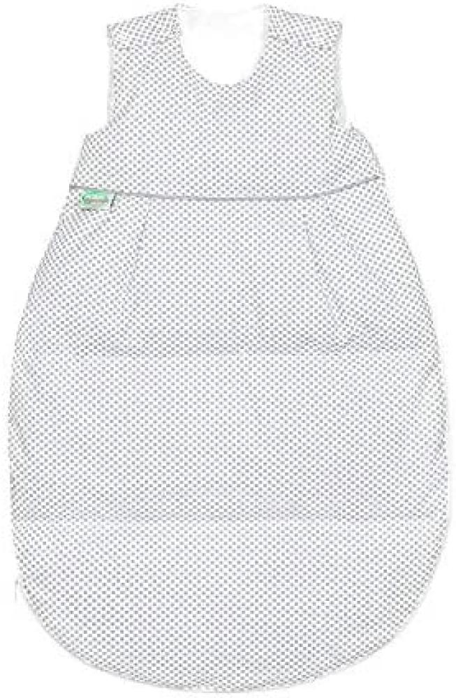 ODENWÄLDER BABYNEST Thermo-Nest® Daunen-Schlafsack Dots Gr. 70 Light Grey 1469-1/2056 Gr. 70 Bild 1