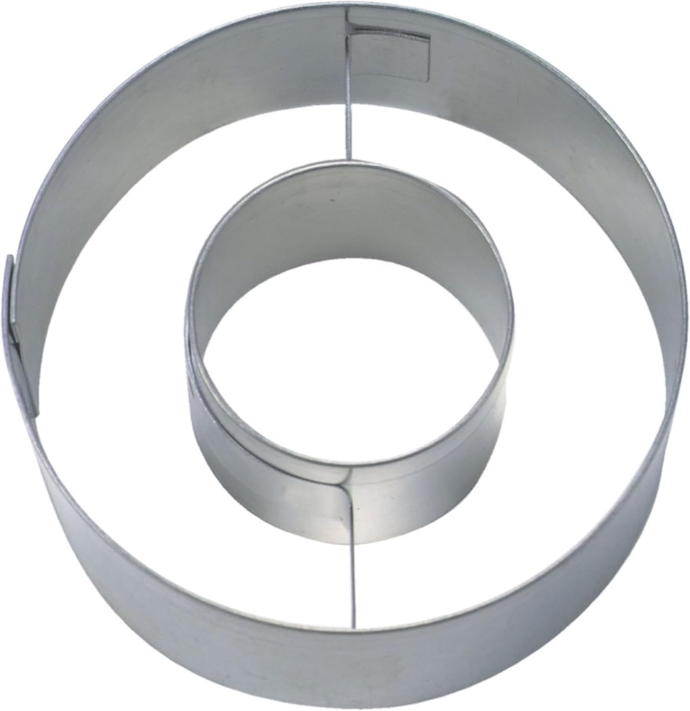 Städter Ausstecher Edelstahl Buchstabe O 6,5 cm Bild 1