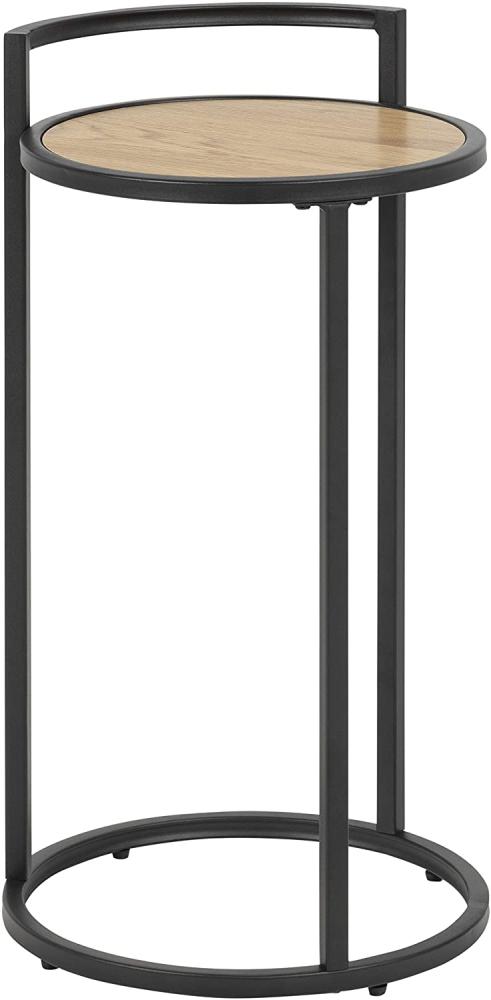 Beistelltisch SEAFORD, Wildeiche Nb., rund, ca. 33 cm Bild 1