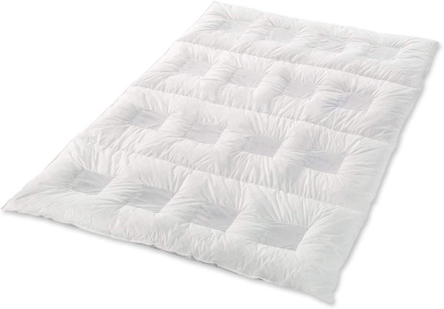 Climabalance Comfort warm Zudecke, Baumwolle, Weiß, 155 x 220 cm Bild 1