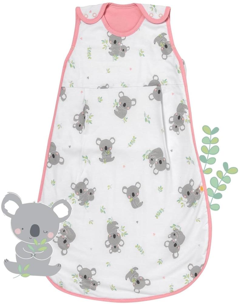 schlummersack Schlafsack Baby Sommer 70 cm dünn Koala | Babyschlafsack Sommer 1. 0 Tog 1 Tog Baby Schlafsack Sommer | Sommer Schlafsack Baby Baumwolle Frühling Bild 1