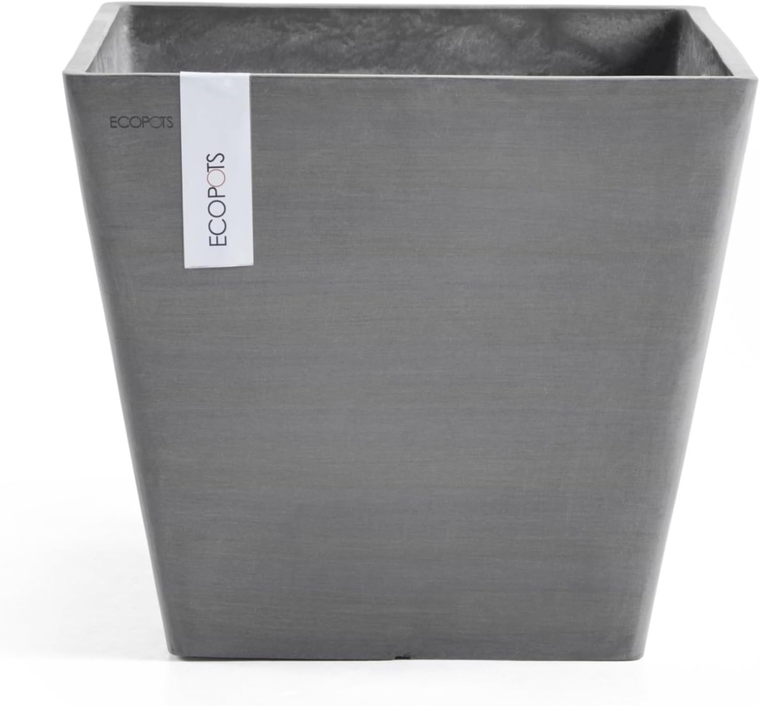 ECOPOTS Blumentopf ROTTERDAM Grey, BxTxH: 40x40x35 cm Bild 1