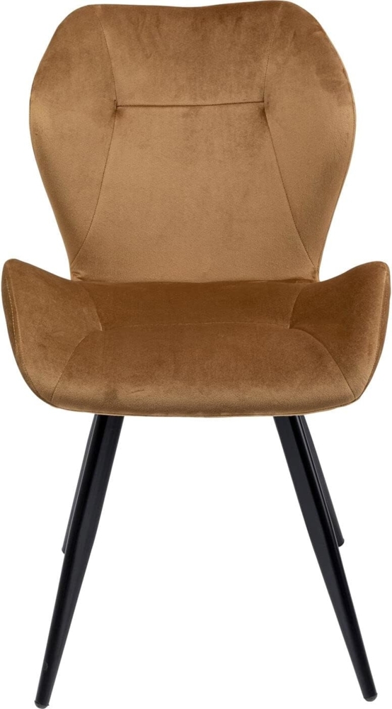 Kare Viva Braun Stuhl, Holzwerkstoff, 81,5 x 50 x 58,5 cm Bild 1