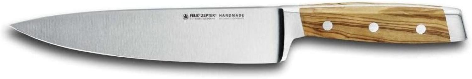 Felix Zepter First Class Wood Kochmesser mit Fingerschutz 21 cm Bild 1