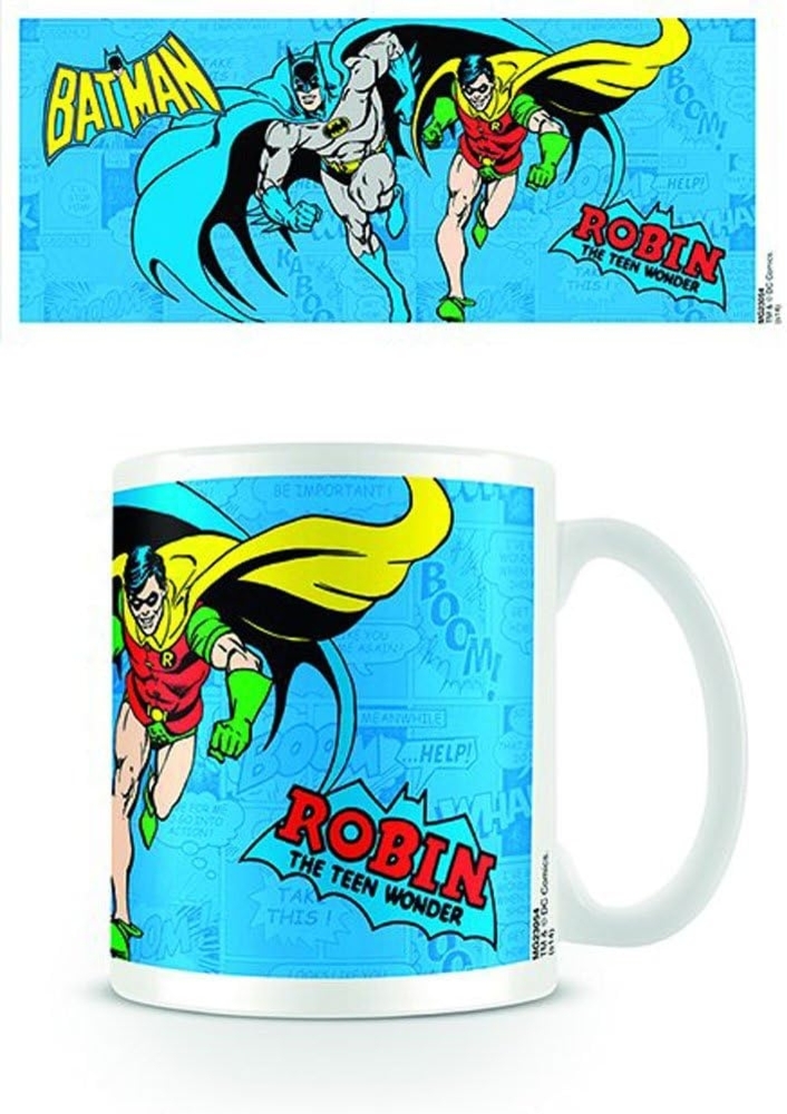 empireposter DC Comics Batman & Robin Keramik Tasse Größe Ø8,5 H9,5cm Bild 1