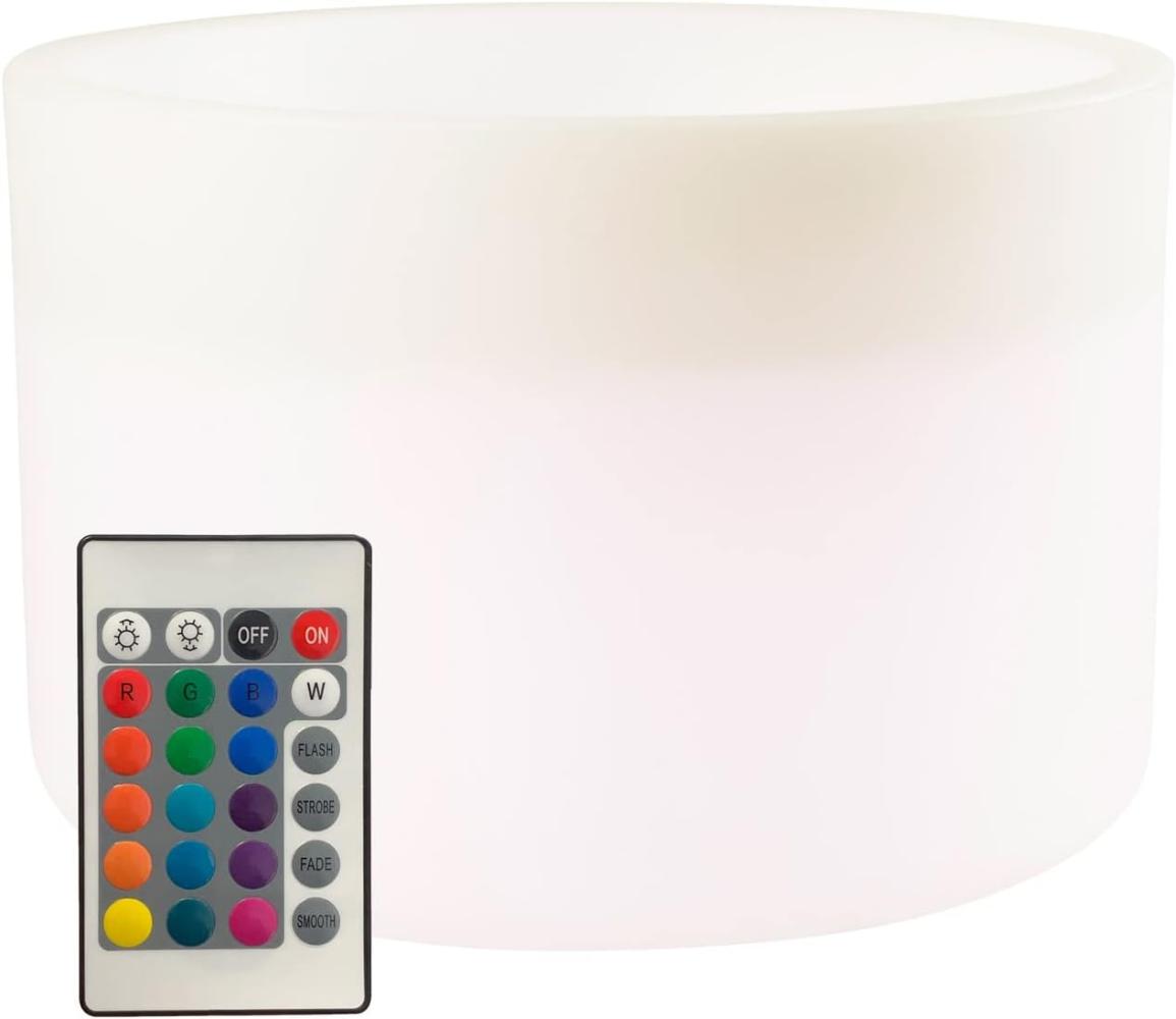 Blumentopf LED Shining Elegant Pot (weiß XM RGB ) Bild 1