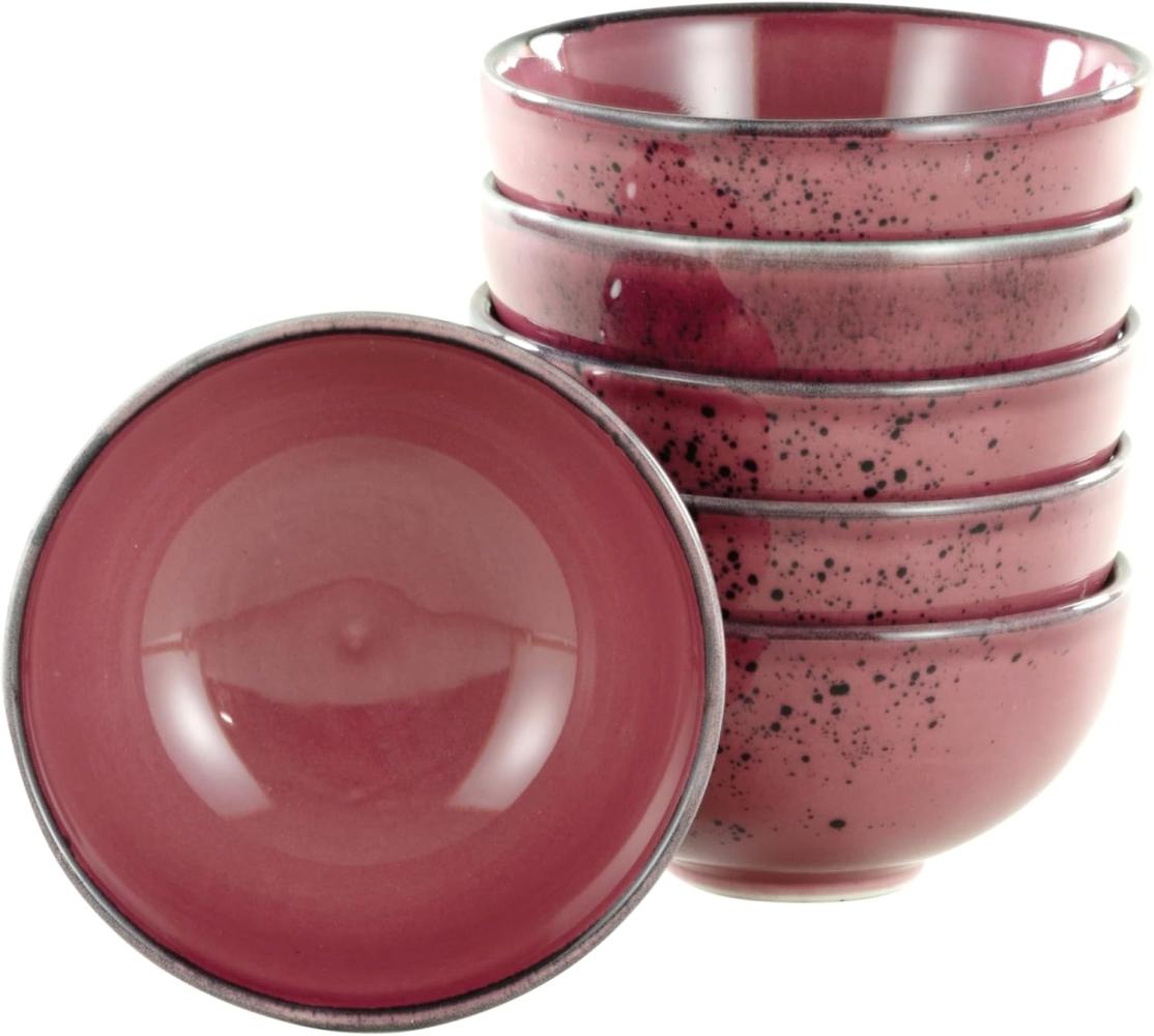 CreaTable 21997 Nature Collection Dip-Schalen Set, berry, 6-teilig (1 Set) Bild 1