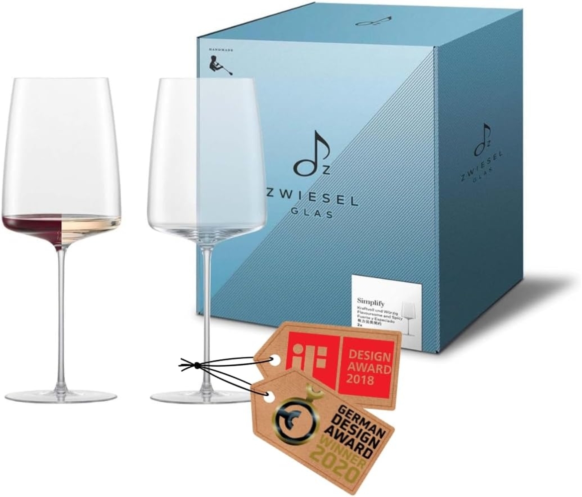Zwiesel Glas SIMPLIFY Weißweinglas kraftvoll & würzig 2er Set Bild 1
