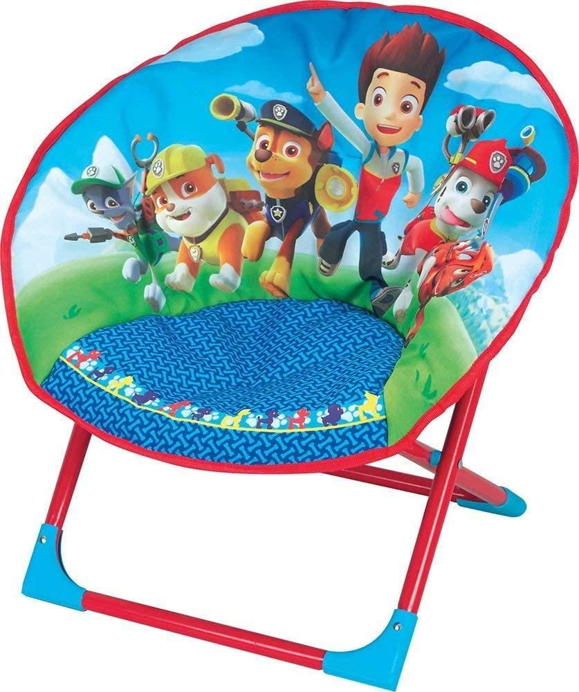 Fun House 712501 Pat Patrouille Sitz Mond faltbar für Kinder Polyester blau 54 x 45 x 47 cm Bild 1