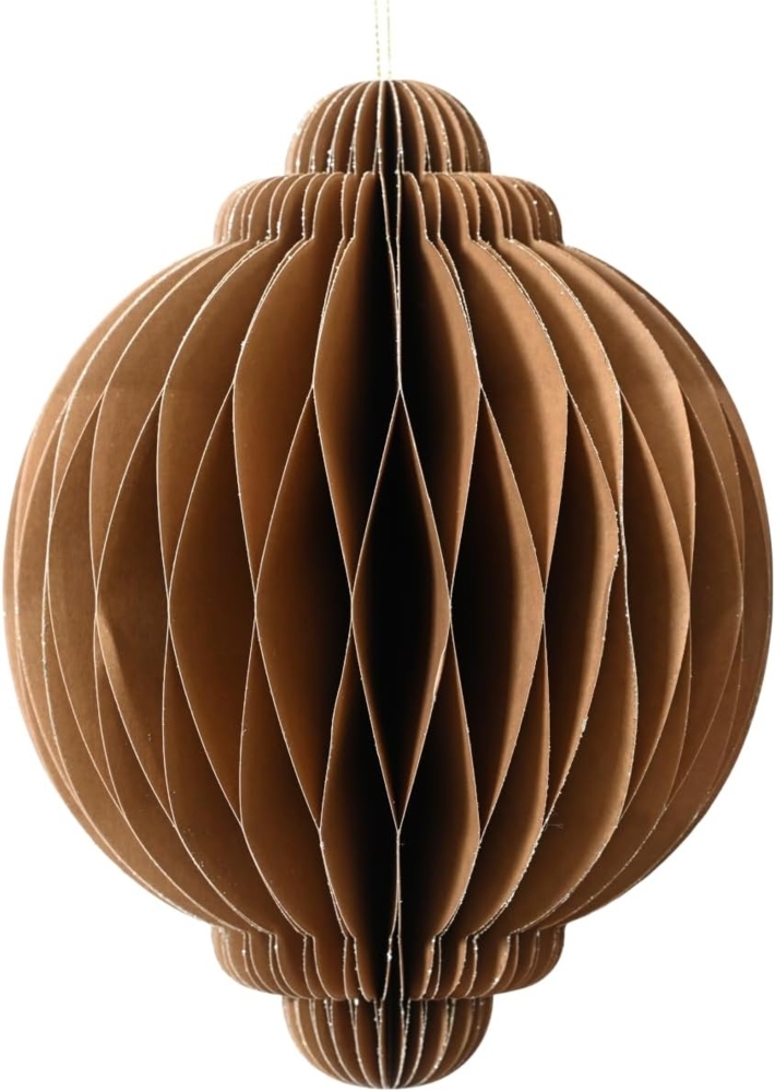 Hänger Papierzwiebel XXL CHRISTMAS Bild 1