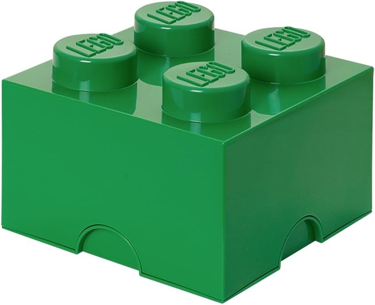 Lego 'Storage Brick 4' Aufbewahrungsbox grün Bild 1