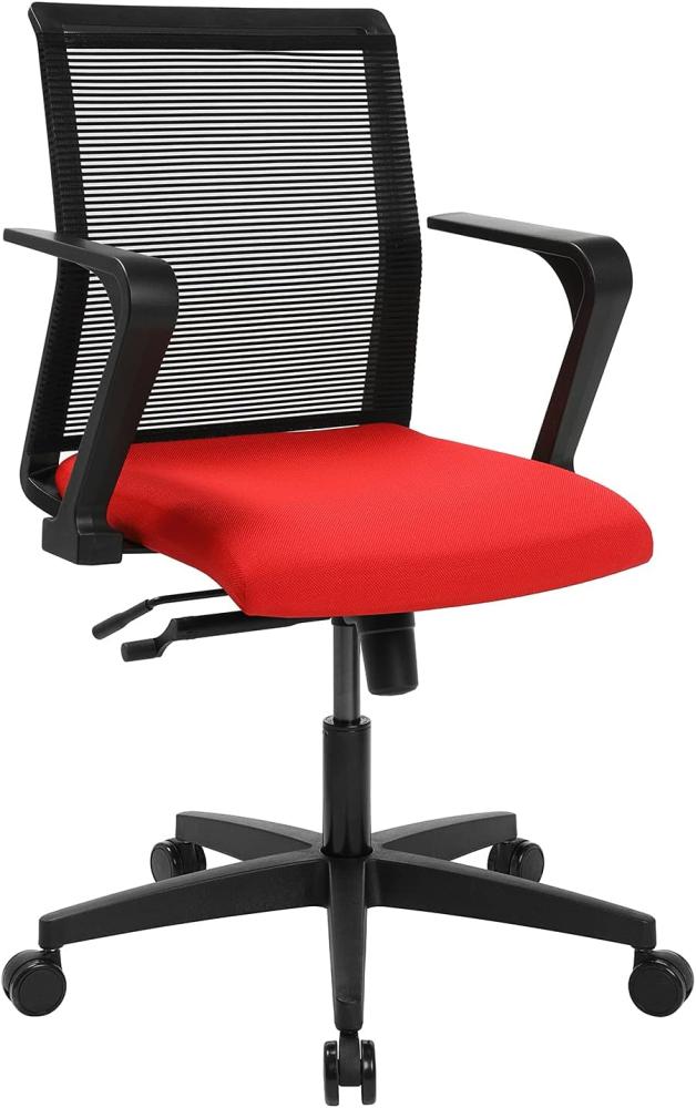 Topstar Drehstuhl Smart Point rot/schwarz inkl. Armlehnen Bild 1