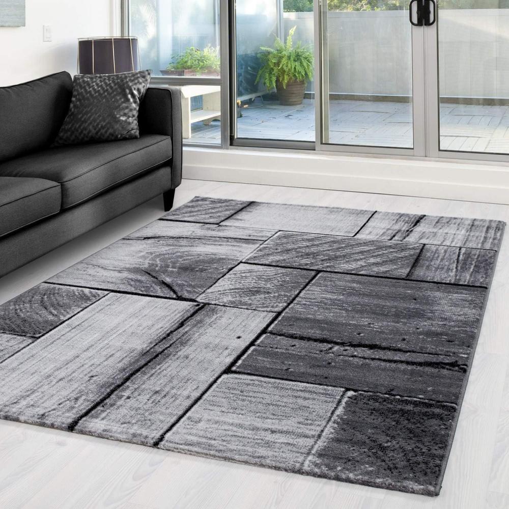 Teppich PARMA BLACK 160 X 230cm Rechteck Bild 1